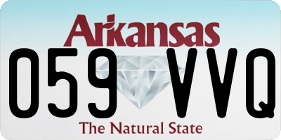 AR license plate 059VVQ