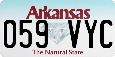 AR license plate 059VYC