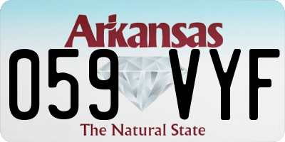 AR license plate 059VYF