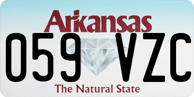 AR license plate 059VZC