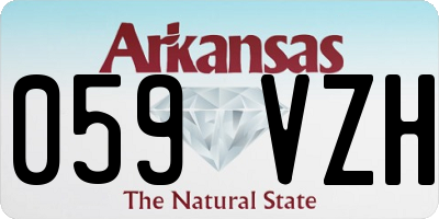 AR license plate 059VZH