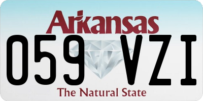 AR license plate 059VZI