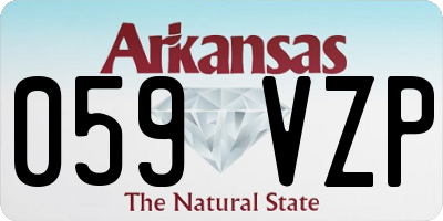 AR license plate 059VZP