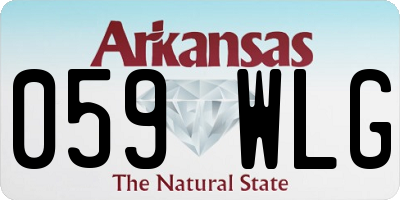 AR license plate 059WLG