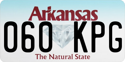 AR license plate 060KPG