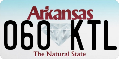 AR license plate 060KTL