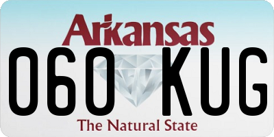 AR license plate 060KUG