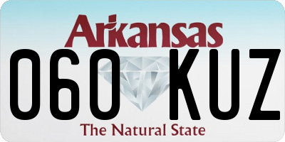 AR license plate 060KUZ