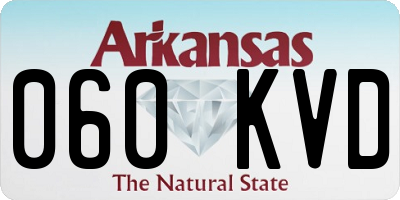 AR license plate 060KVD