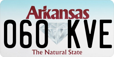 AR license plate 060KVE