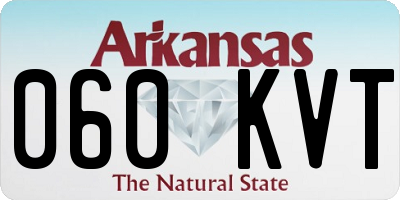 AR license plate 060KVT