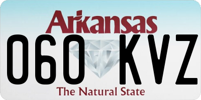 AR license plate 060KVZ