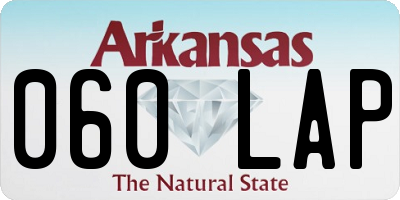 AR license plate 060LAP