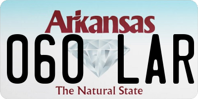 AR license plate 060LAR