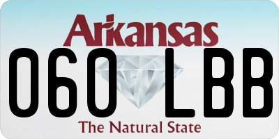 AR license plate 060LBB