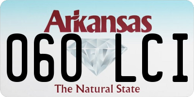 AR license plate 060LCI