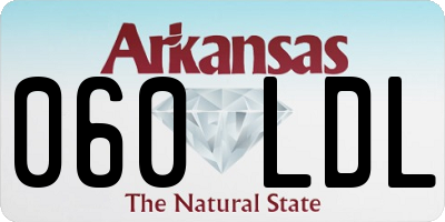 AR license plate 060LDL