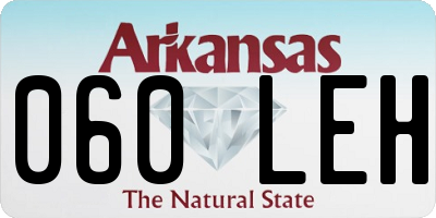 AR license plate 060LEH
