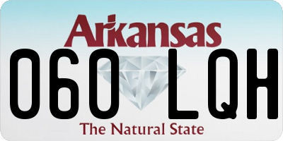 AR license plate 060LQH