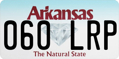 AR license plate 060LRP