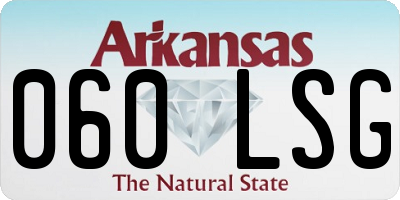 AR license plate 060LSG