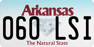 AR license plate 060LSI