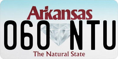 AR license plate 060NTU