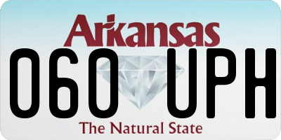 AR license plate 060UPH