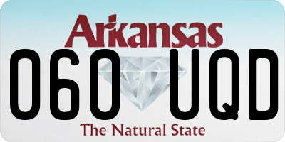 AR license plate 060UQD