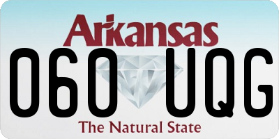 AR license plate 060UQG