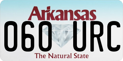 AR license plate 060URC