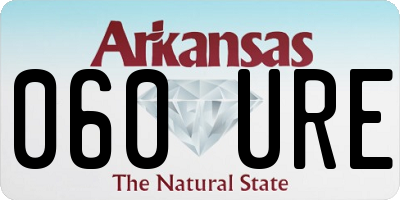 AR license plate 060URE