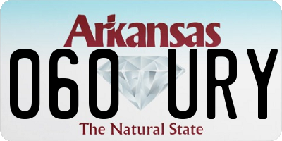AR license plate 060URY