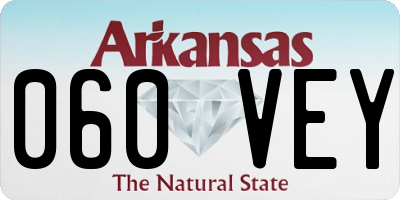 AR license plate 060VEY