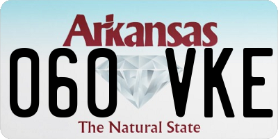 AR license plate 060VKE