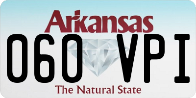AR license plate 060VPI