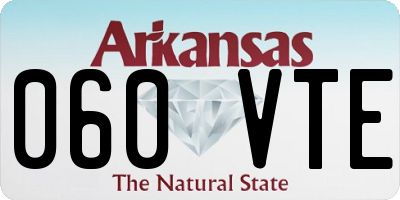 AR license plate 060VTE