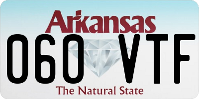 AR license plate 060VTF