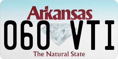 AR license plate 060VTI