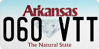 AR license plate 060VTT