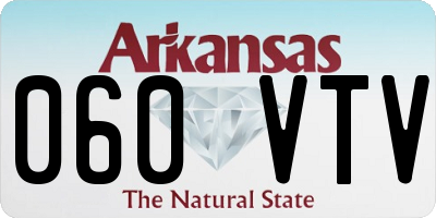 AR license plate 060VTV