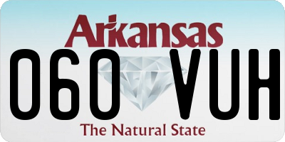 AR license plate 060VUH