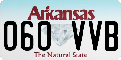 AR license plate 060VVB