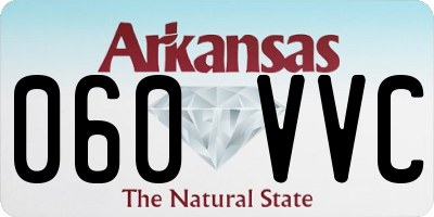 AR license plate 060VVC