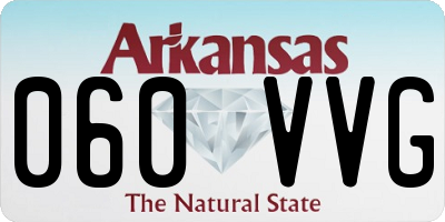 AR license plate 060VVG