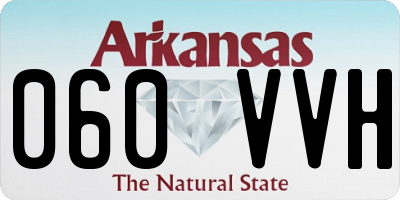 AR license plate 060VVH