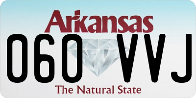 AR license plate 060VVJ
