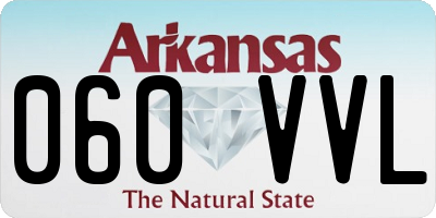 AR license plate 060VVL