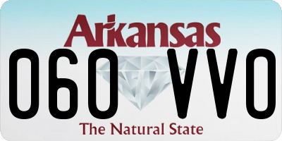 AR license plate 060VVO