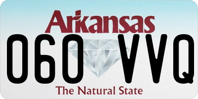 AR license plate 060VVQ
